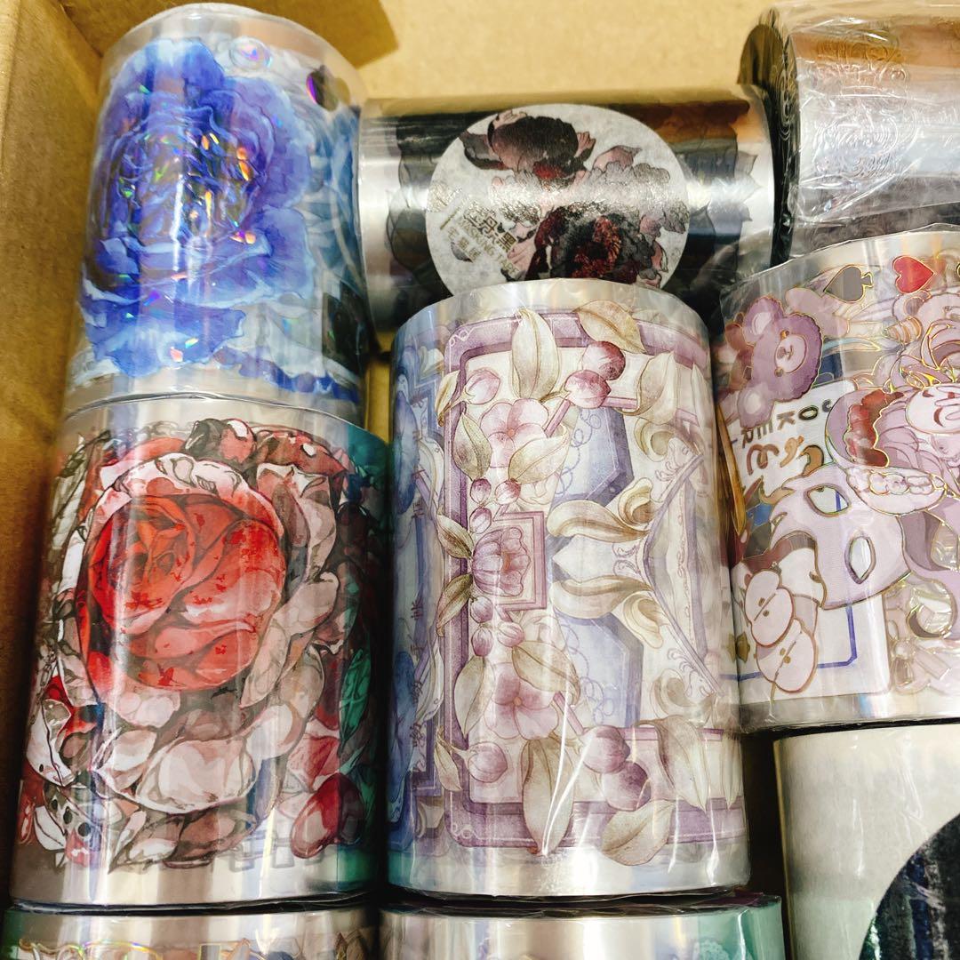 海外マスキングテープ巻売りまとめ売り ゴシックセット② 人物マスキングテープ