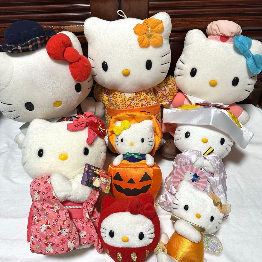 レア　サンリオ　ハローキティ　ご当地キティ　平成レトロ　ぬいぐるみ　まとめ売り
