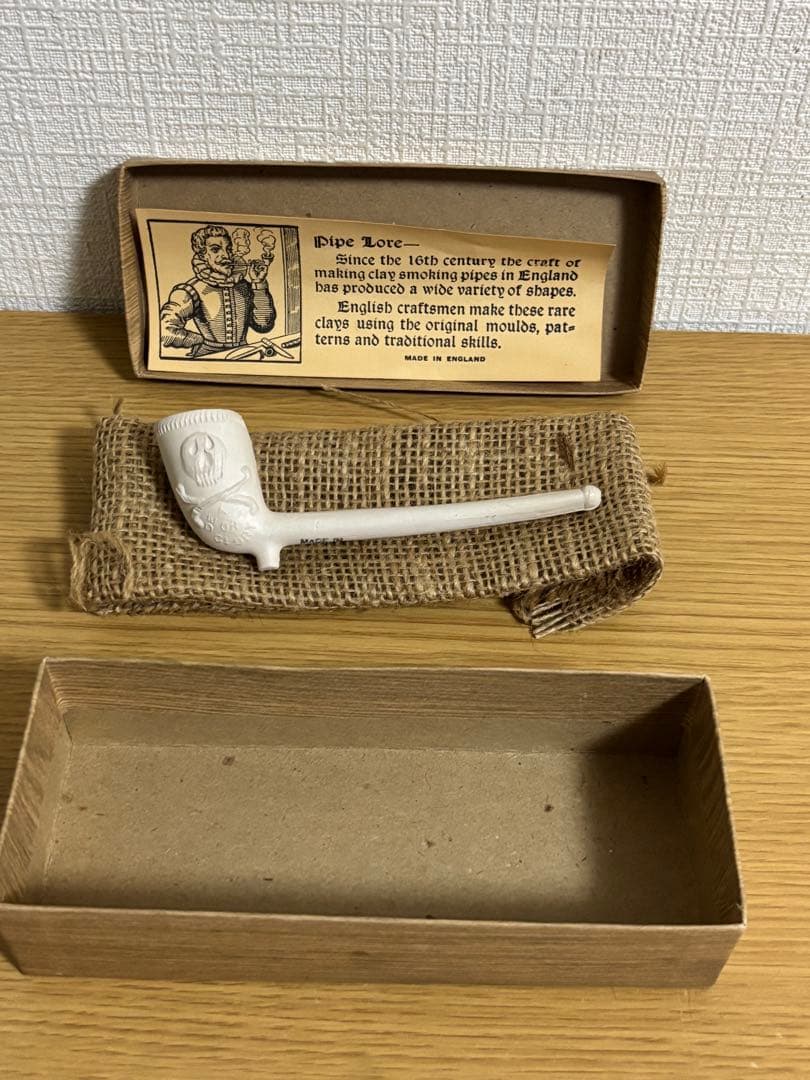 クレイパイプ イングランド製　 JOHN POLLOCK & CO #1