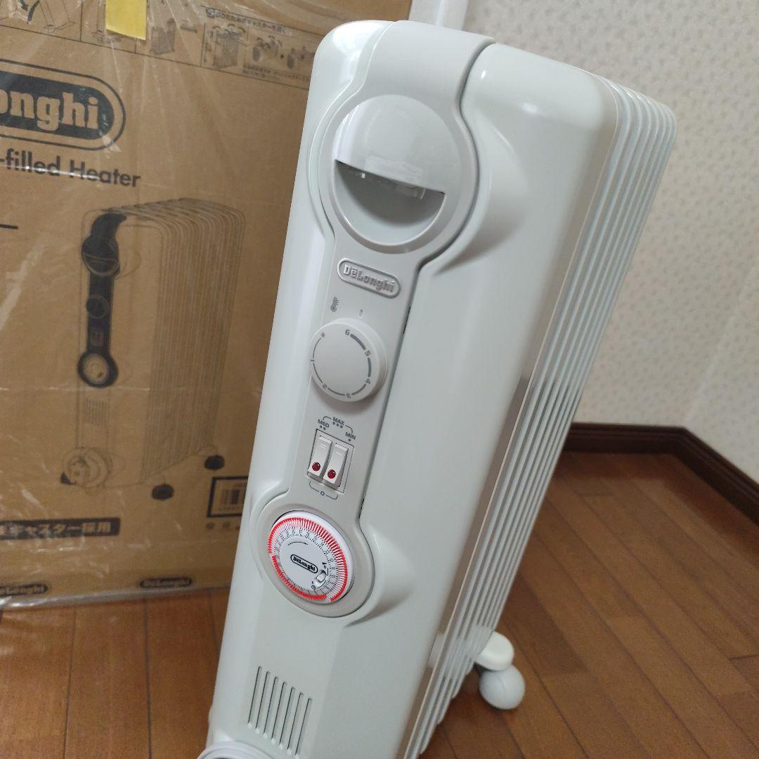 新品同様　極美品　JR0812-GY　DeLonghi　デロンギ　オイルヒーター