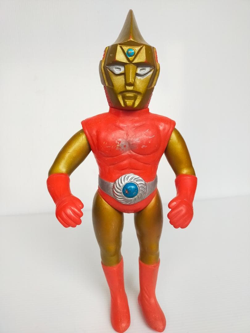 マスダヤ　スペクトルマン　ソフビ　　　２６ｃｍ　当時物　特撮