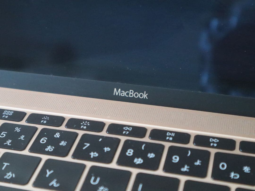 【ジャンク品】MacBook (Apple/12インチ/2016)ゴールド