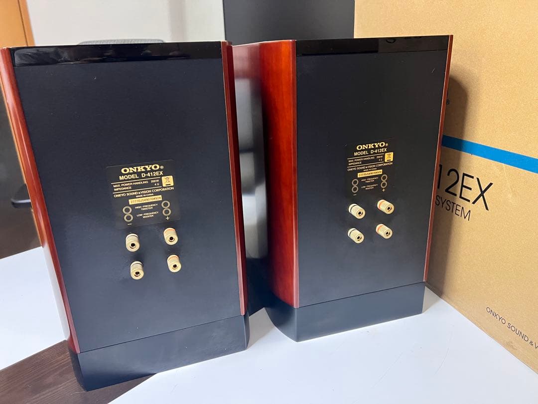 【最終値下】名機 D-412EX ONKYO ペアスピーカー
