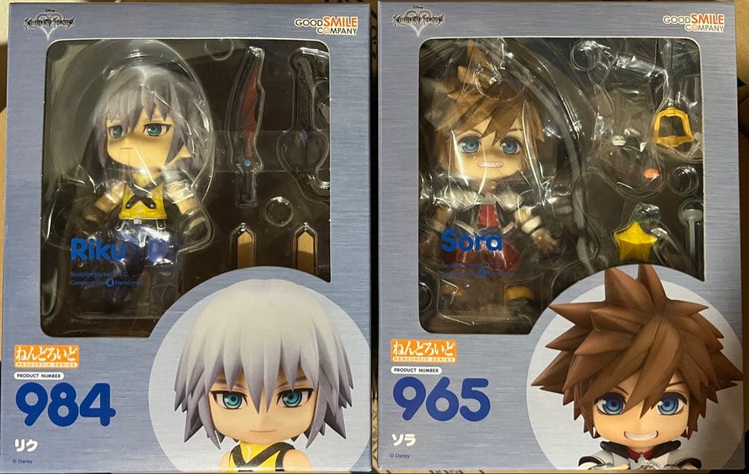ねんどろいど キングダムハーツ ソラ＆リク