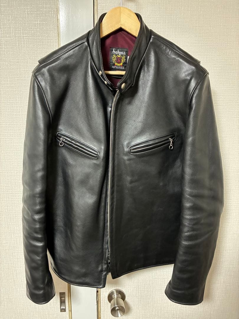 Schott 641xx シングルライダースジャケット 42インチ USA製