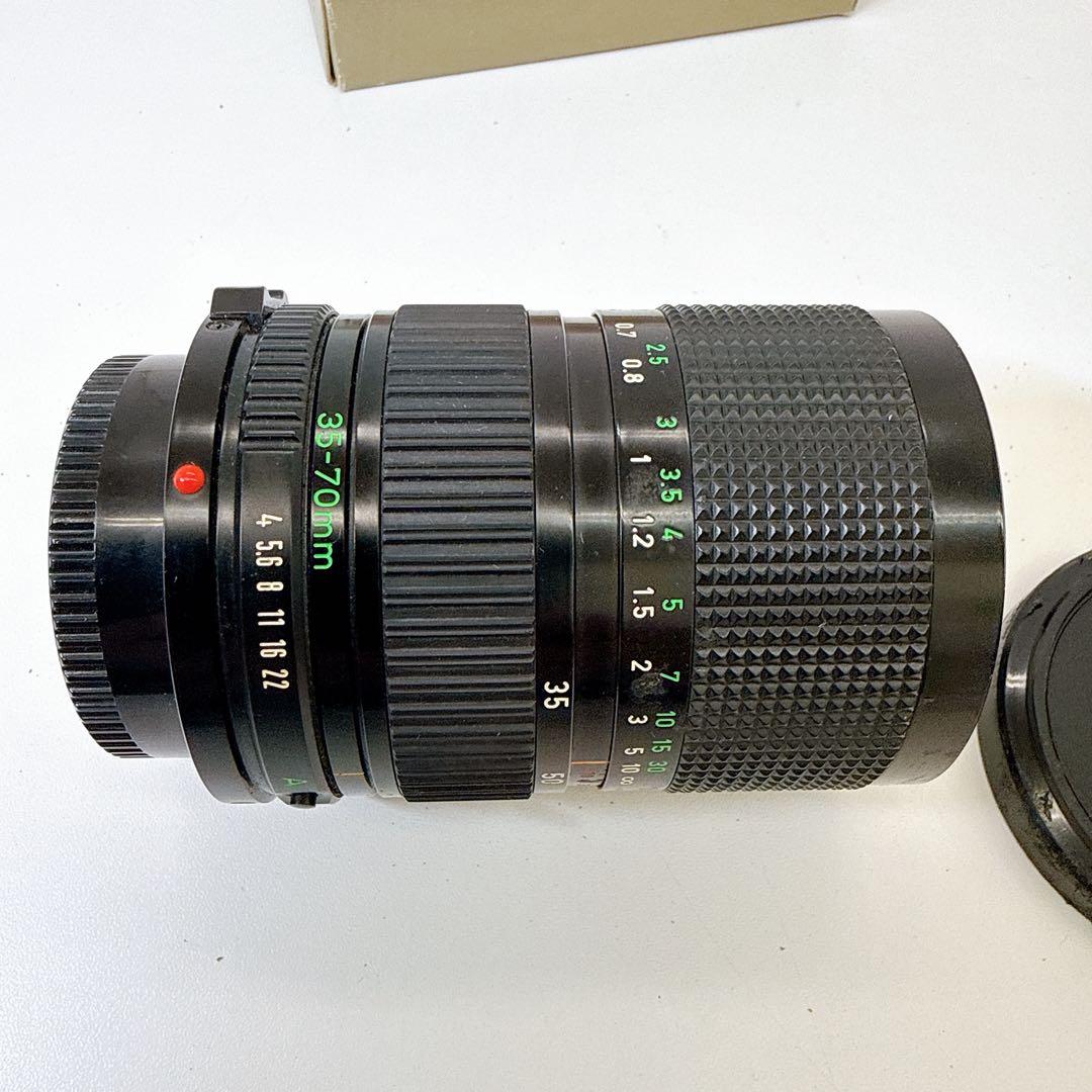 Canon AE-1 PROGRAM 35-70レンズ