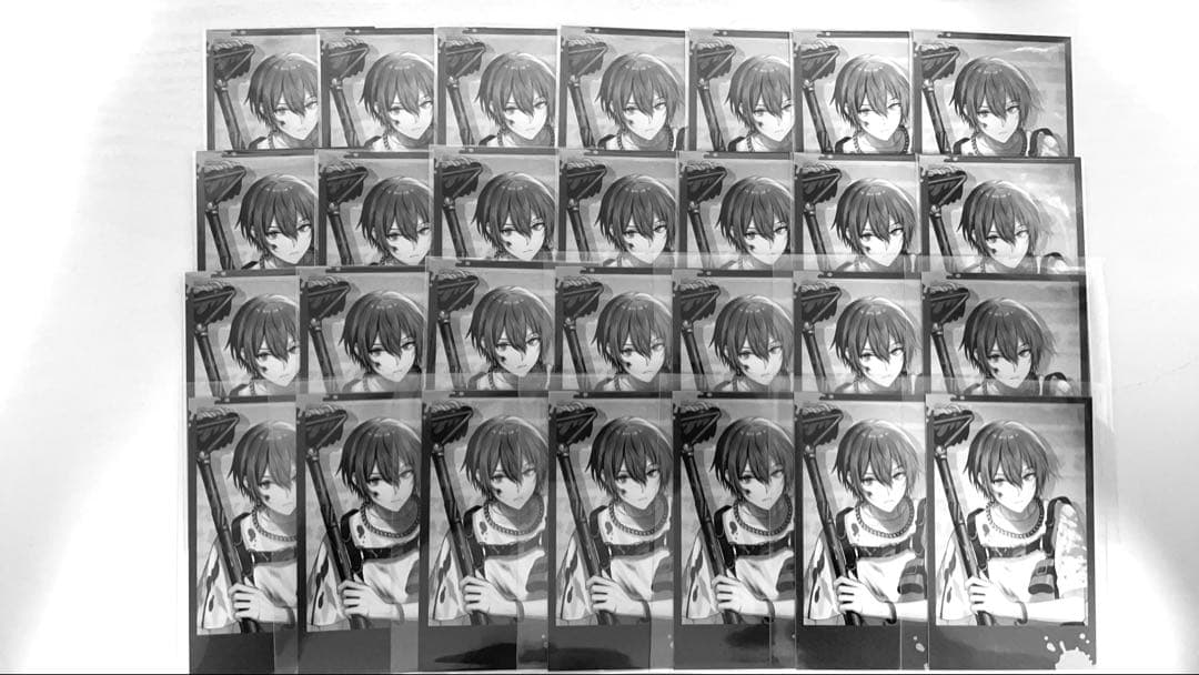 小柳ロウ チェキ風カード 28枚