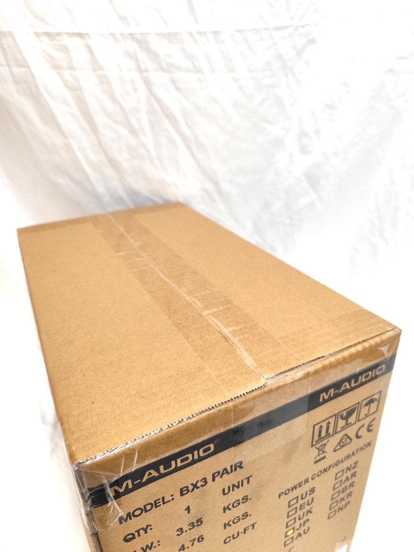 【新品未開封】M-AUDIO BX3 3.5インチ 120Wモニタースピーカー