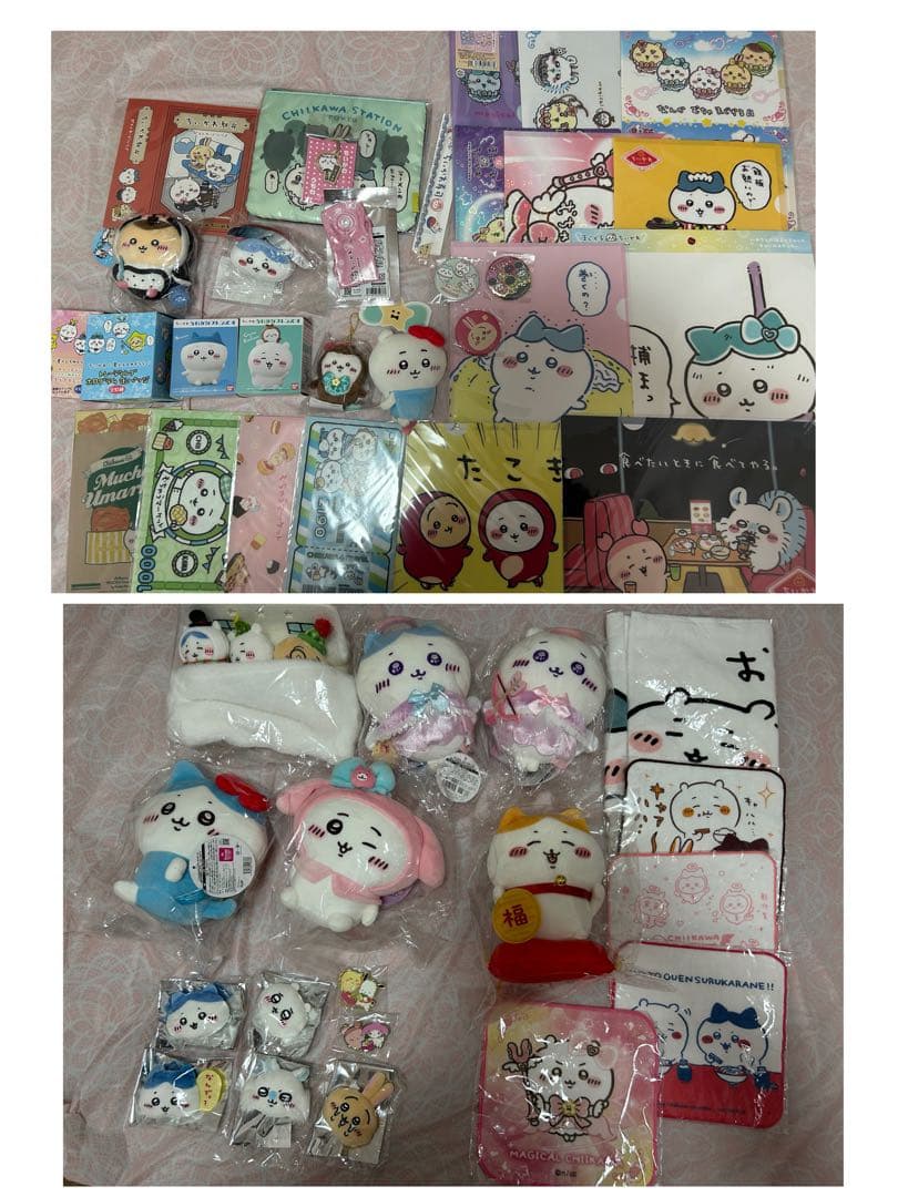 ちいかわ　招福　ハチワレ　マスコット　ぬいぐるみ　まとめ売り　サンリオ　キティ