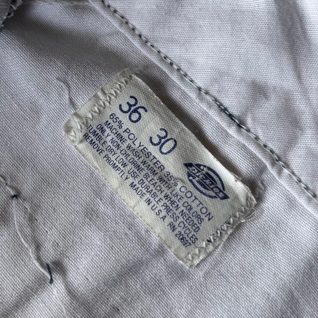 【USA製】80s Dickies 874 ワークパンツ チビタグ W36L30