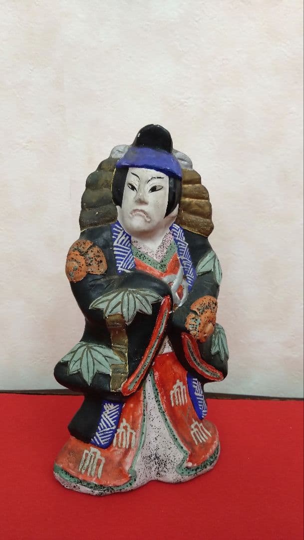 土人形　歌舞伎　明治