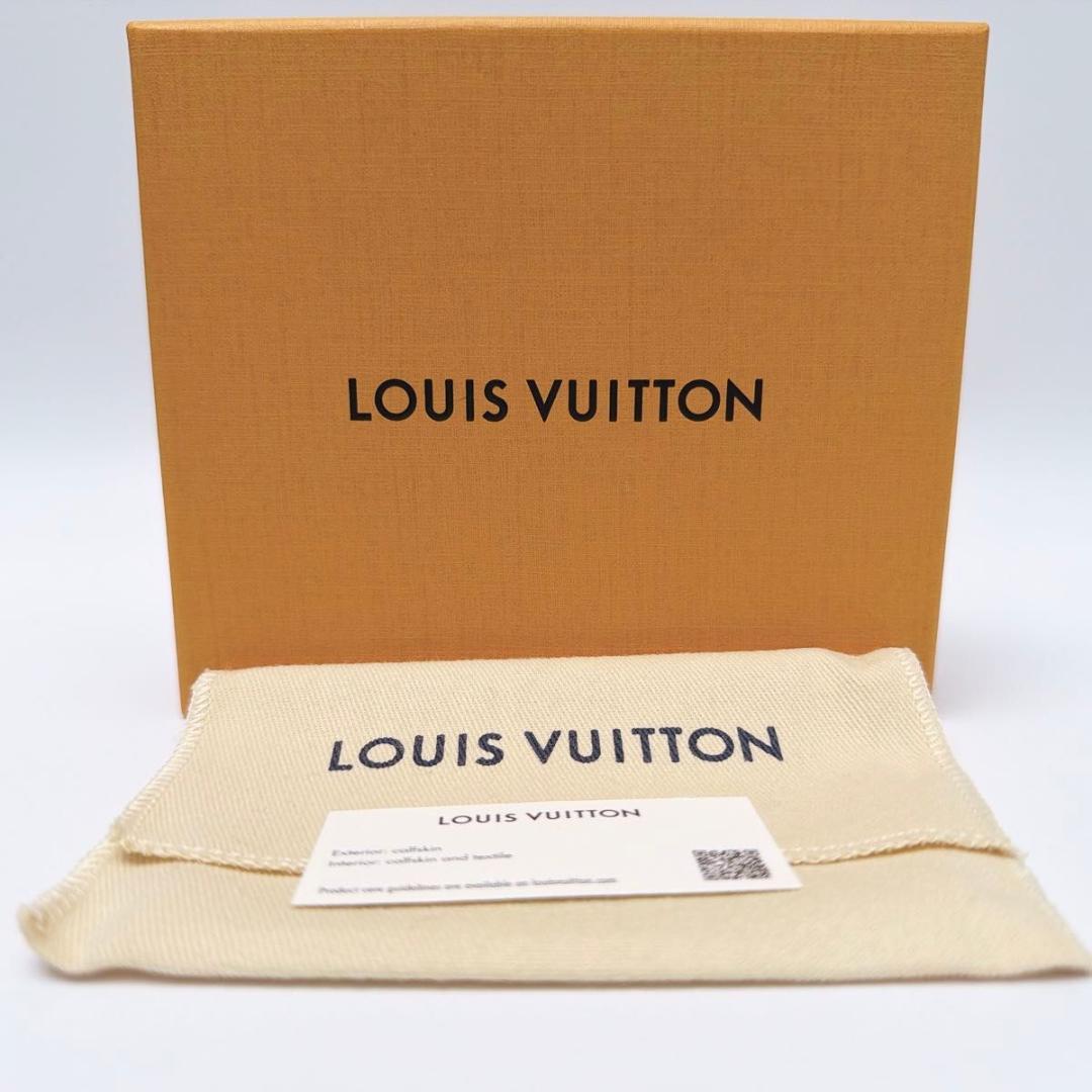 ルイヴィトン ポルトフォイユ・ロックミニ 三つ折り財布 ブラック M63921