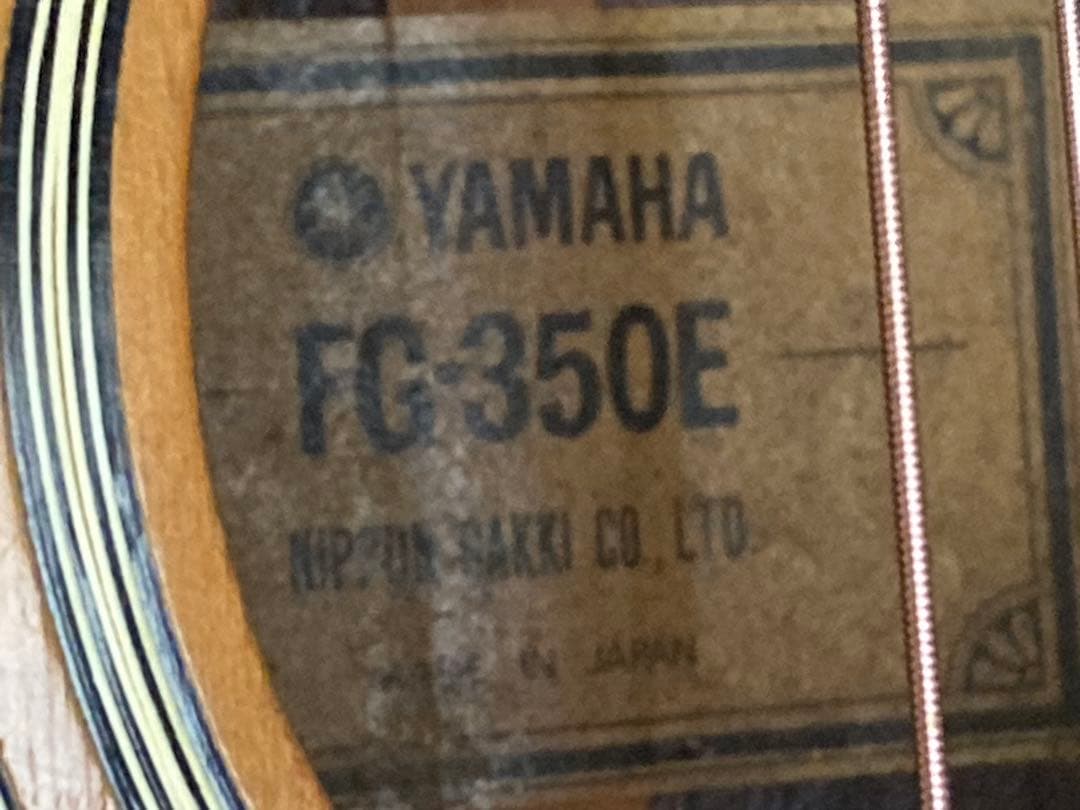 YAMAHA アコースティックギター FG350E【ハードケース付】