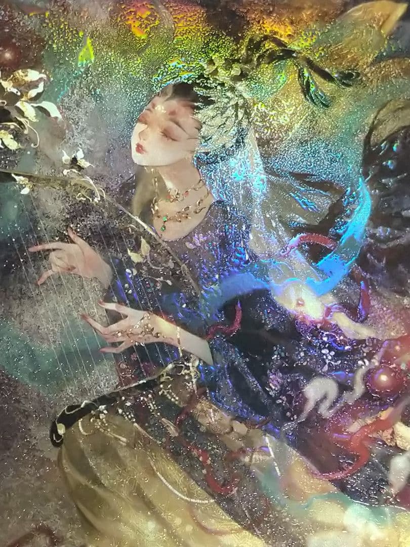 J418＃敦煌系列(霓虹光)玉玉卿切り売り海外人物マステ