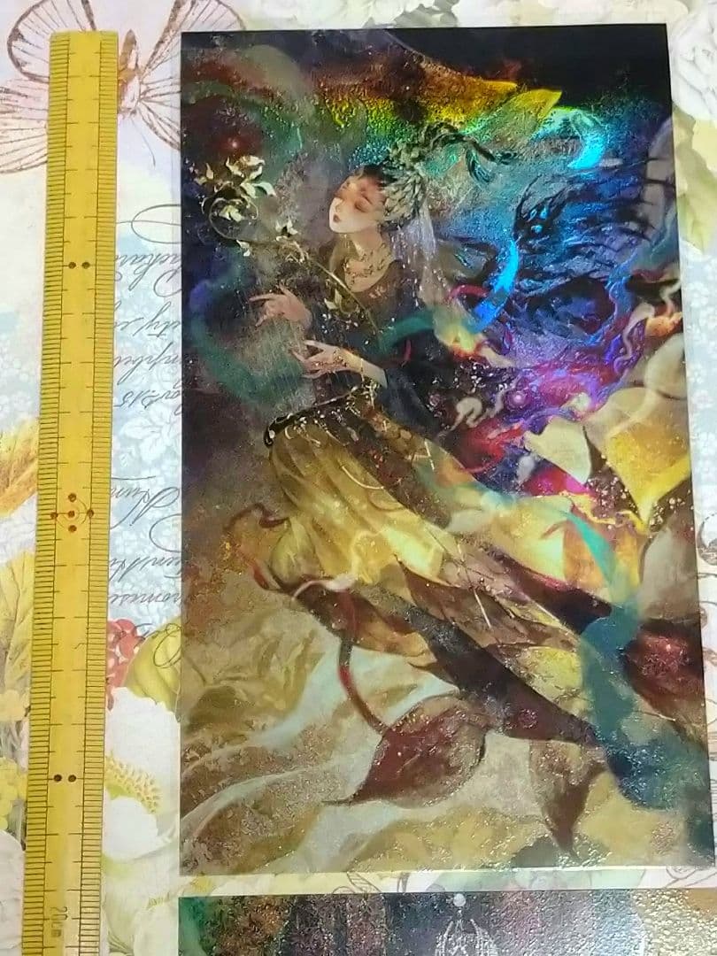 J418＃敦煌系列(霓虹光)玉玉卿切り売り海外人物マステ