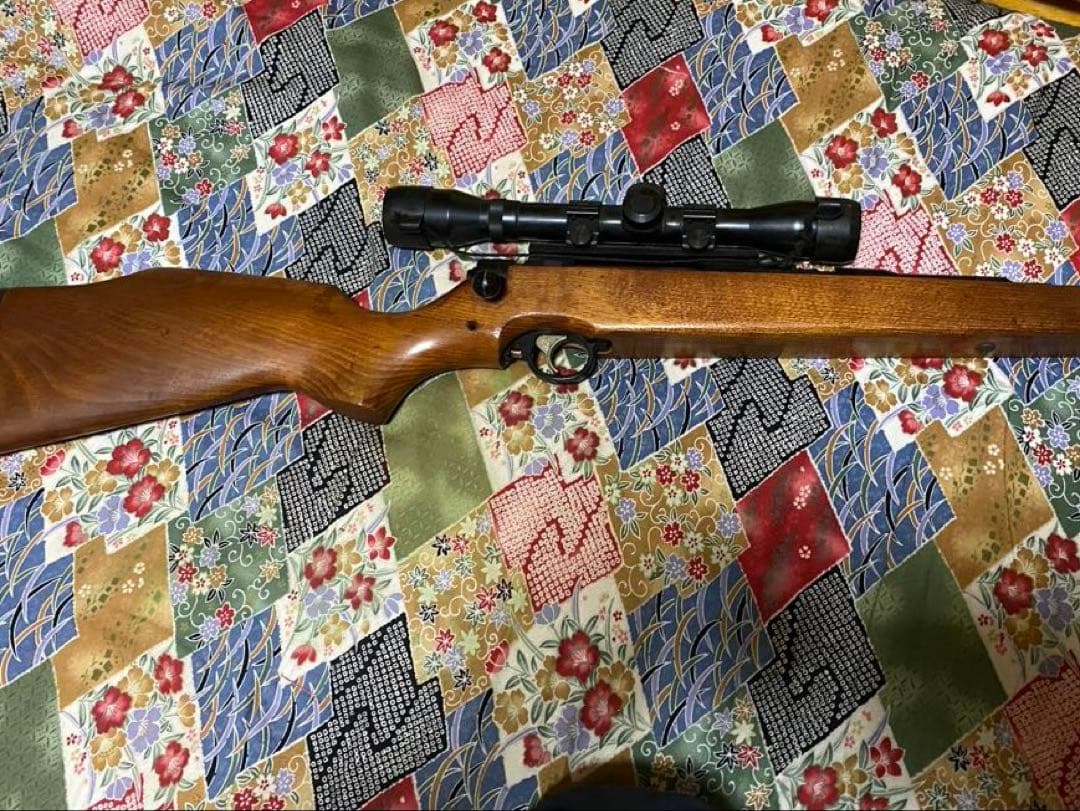 ゴ*ド様 当時物マルコシスーパー9 フルカスタム　木製ウッド、スコープ付き