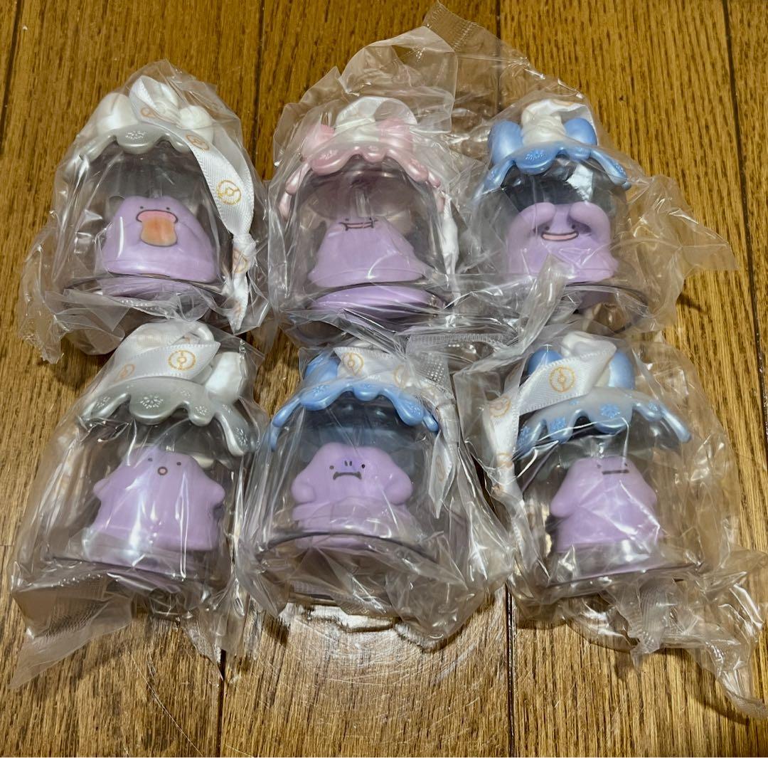 【韓国限定】ポケモン メタモン オーナメント 6種セット ポップアップ