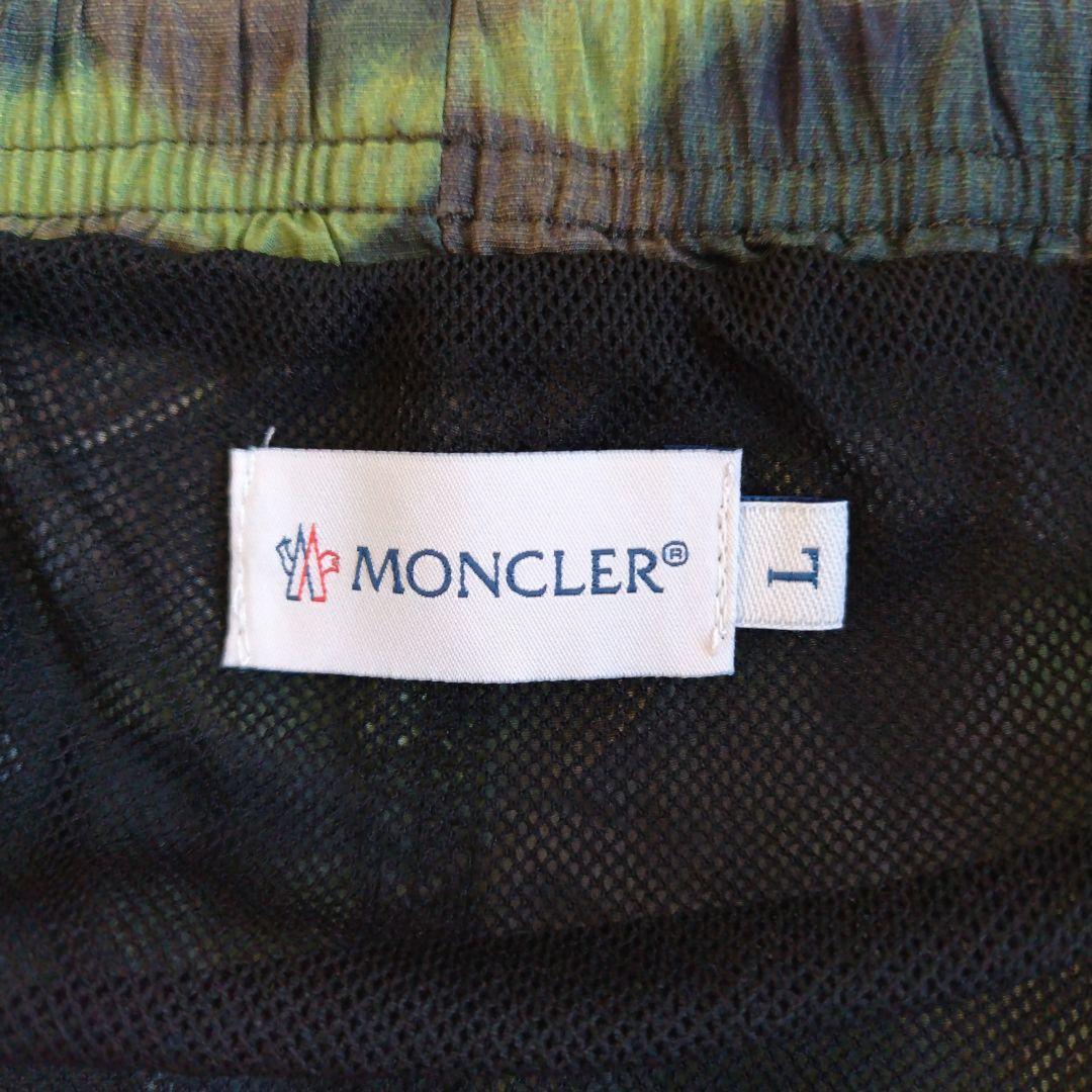 ⑮ モンクレール スイム パンツ 迷彩柄 Lサイズ