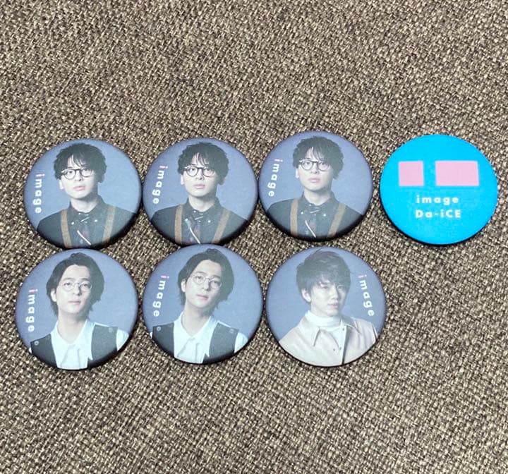 Da-iCE 缶バッジ