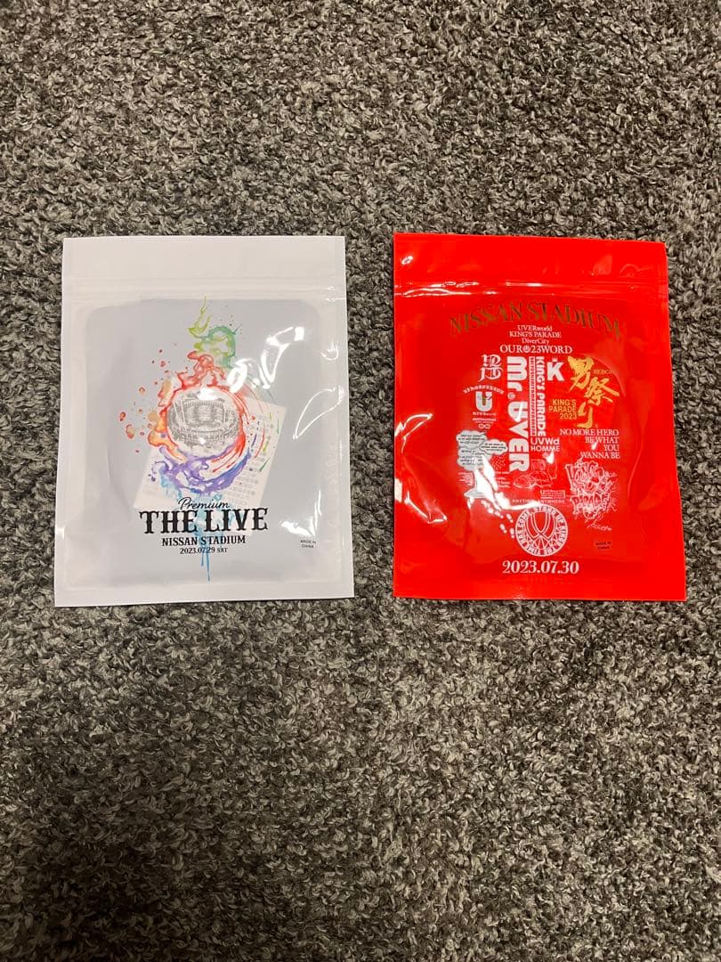 UVERworld グローブ　新品　未使用　日産スタジアム　2組セット