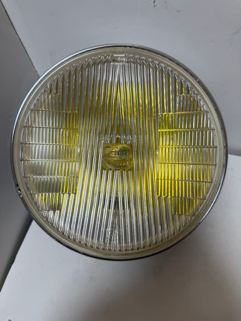 美品　希少当時物180πシビエ凹レンズ付ヘッドライト/マーシャルCIBIE