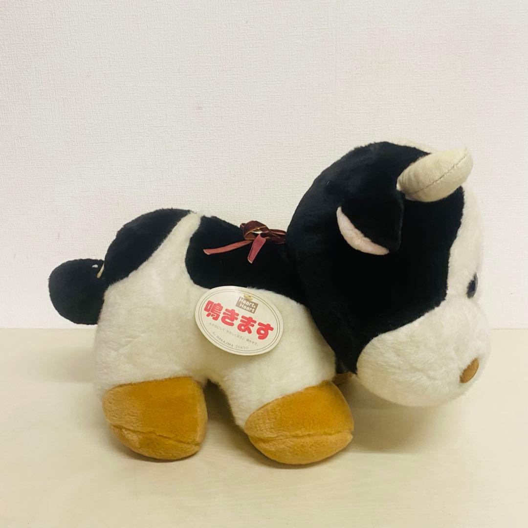 Heart&Heart 中嶋　うしのララミー 大/特大 ぬいぐるみ　レトロ