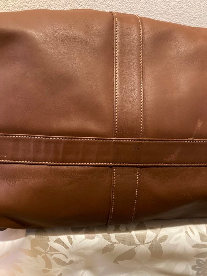 美品　お値下げしました！COACH 2wayボストンバッグ　大容量 ブラウン