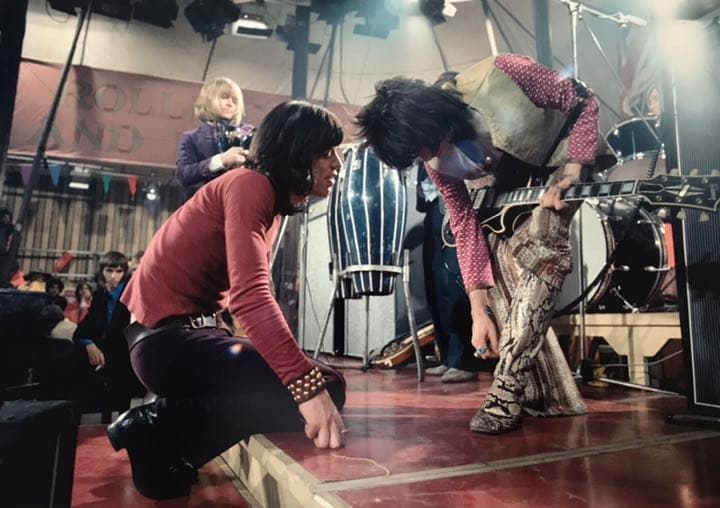 ファインアート オリジナル フォト ローリングストーンズの3人