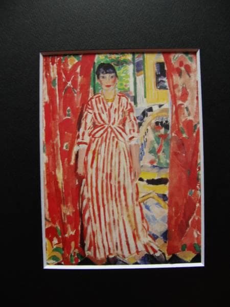 Wouters、LES RIDEAUX、希少画集画、新品額装付