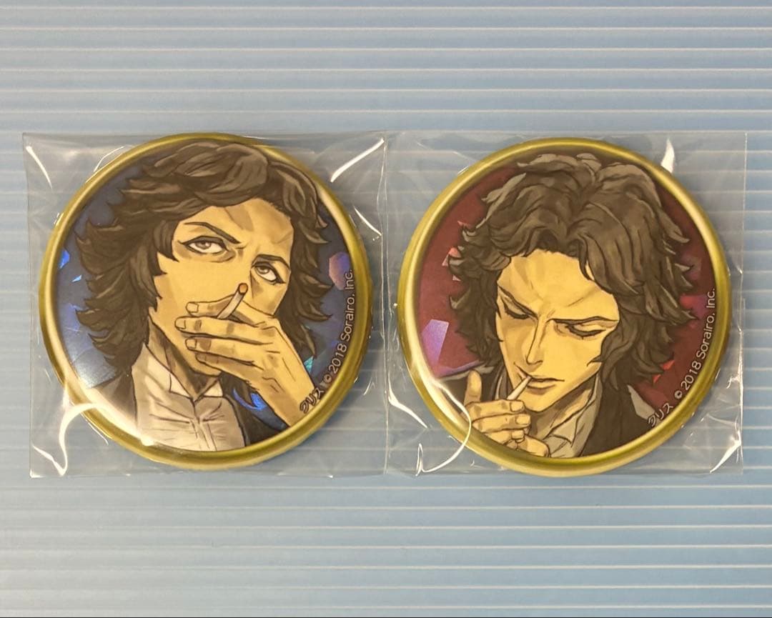 人狼J SP1 SP2 ホロ有り 缶バッジ クリス