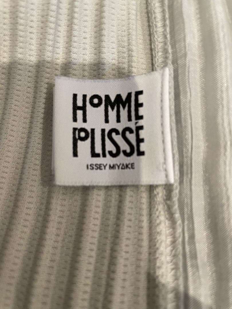 オムプリッセ　サルエルパンツ　オフホワイト