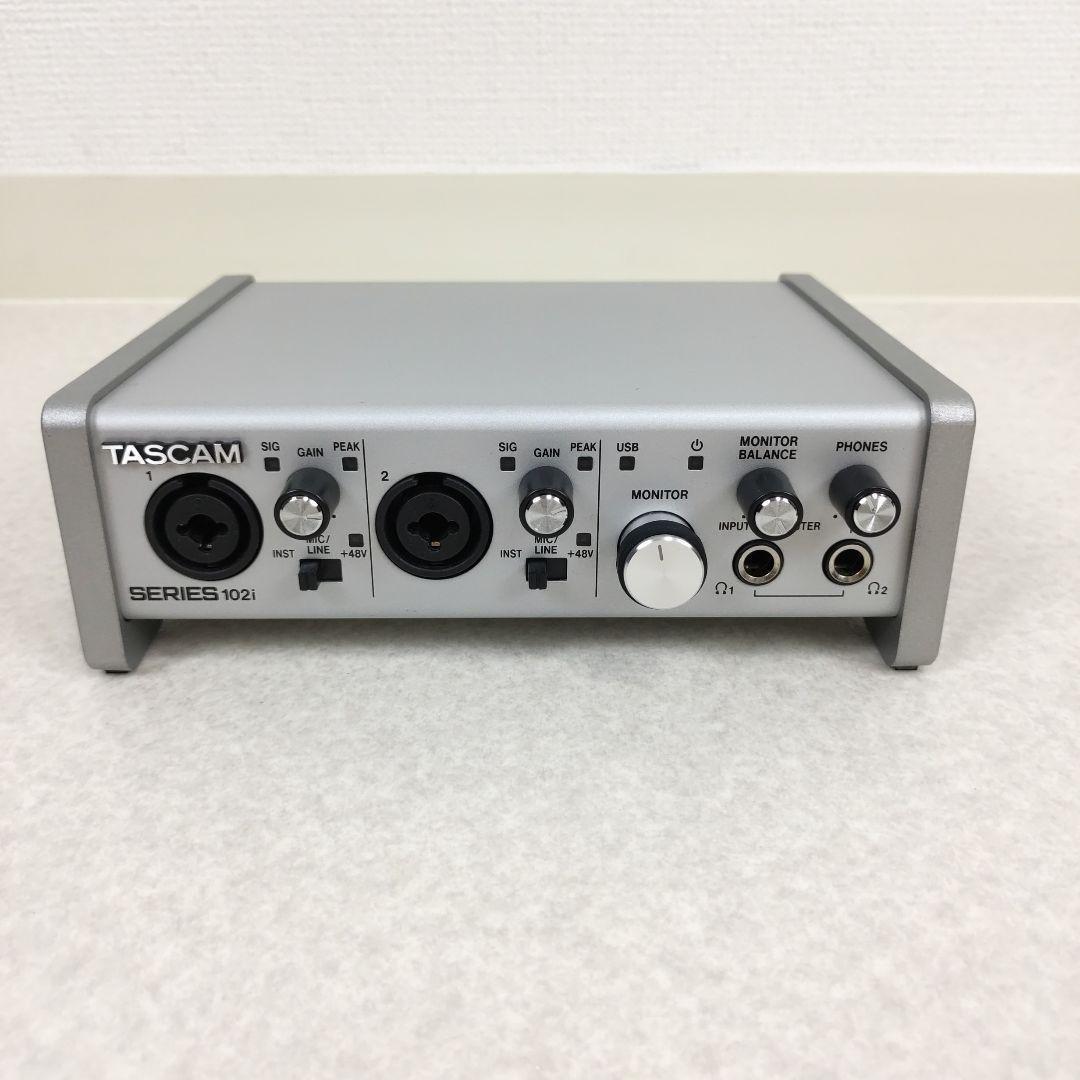 【美品】TASCAM SERIES 102i オーディオインターフェース DTM