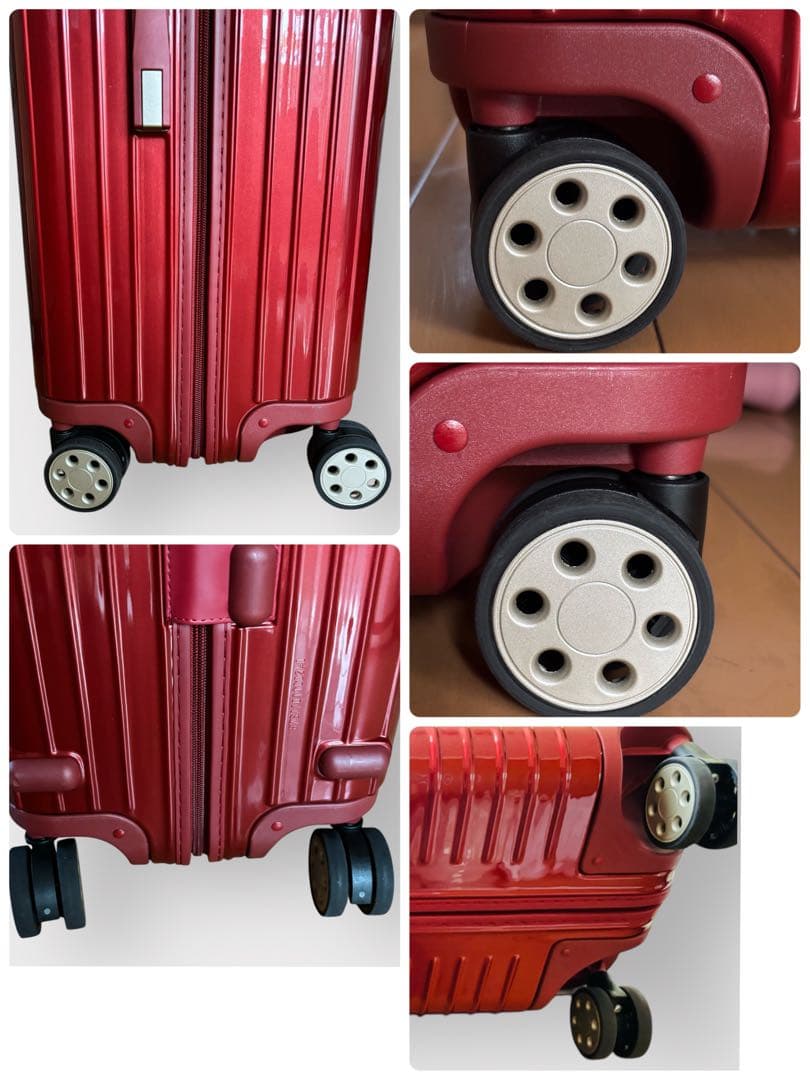 RIMOWA リモワ 並行輸入品　デラックス 104L オリエンタルレッド