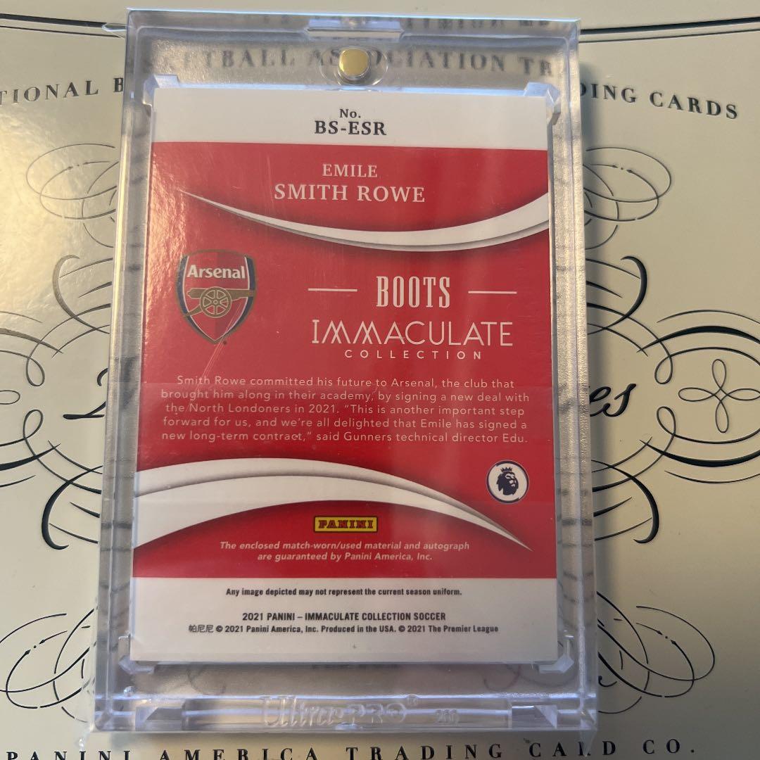 エミール スミス ロウ Panini Immaculate 直筆サイン