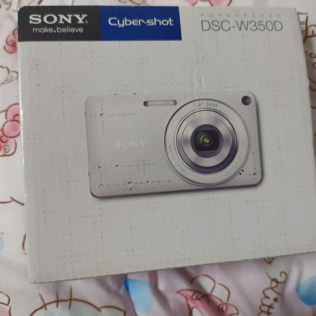 SONY ★ソニーセイバーショット　カメラUSED★DSC-W350D ホワイト