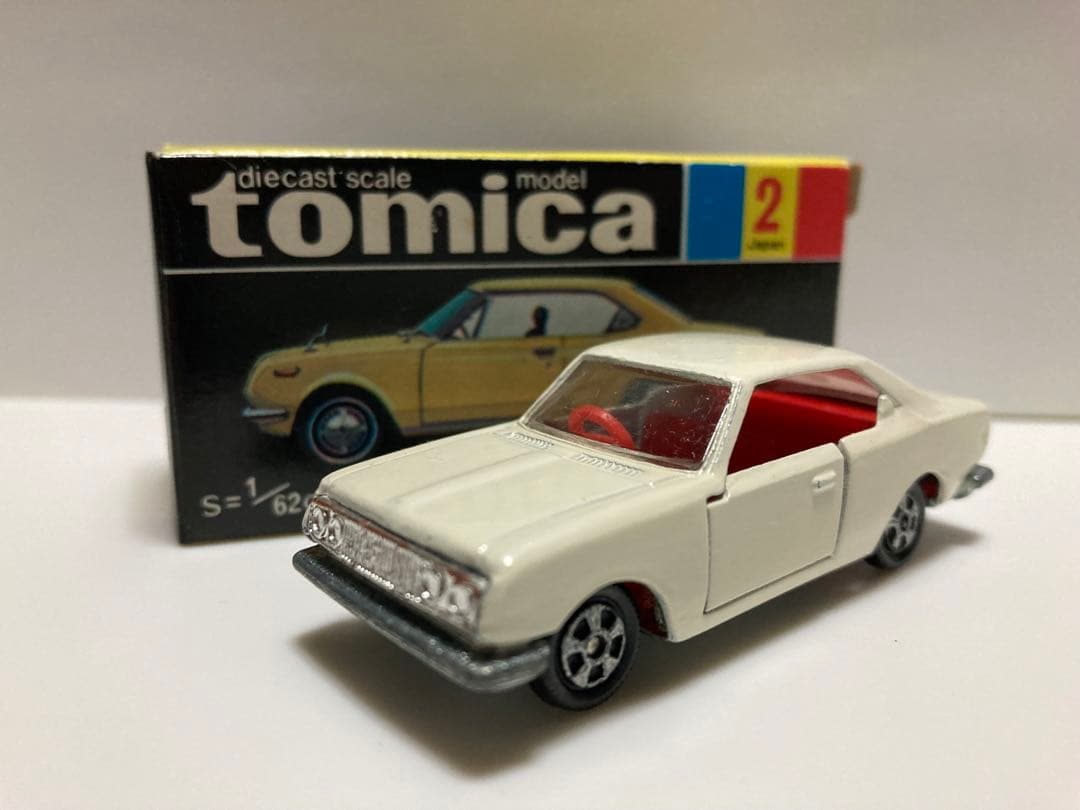 トミカ　黒箱　日本製　コロナマークII 1900 HT 1Aホイール