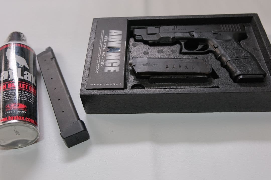 Glock 26 アドバンス ガスガン マガジン2本付き(値下げ)