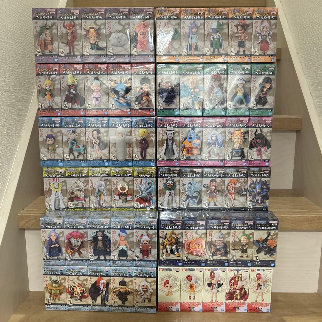 【タイムセール中‼️】ワンピース　ワーコレ　ワノ国鬼ヶ島島編　全種　ウタ　セット