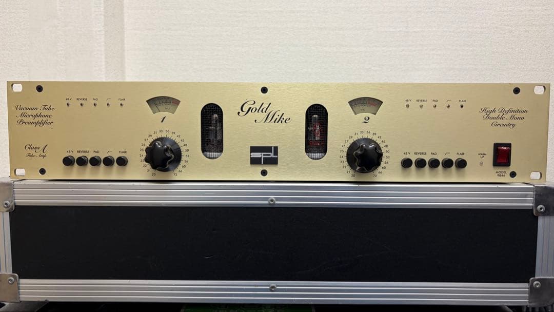 SPL Gold Mike Model 9844真空管マイクプリアンプ