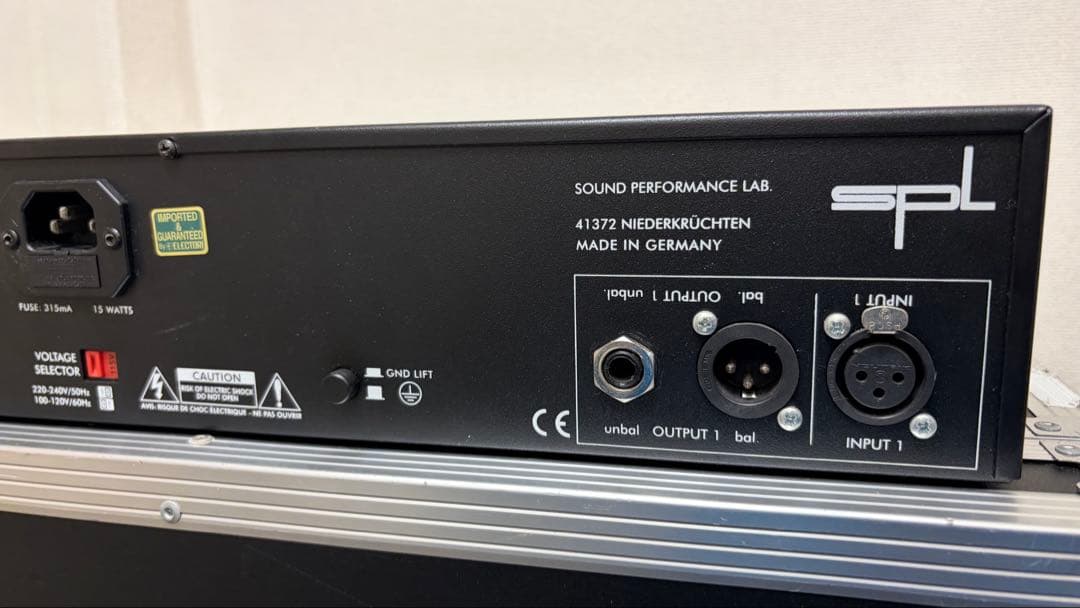 SPL Gold Mike Model 9844真空管マイクプリアンプ