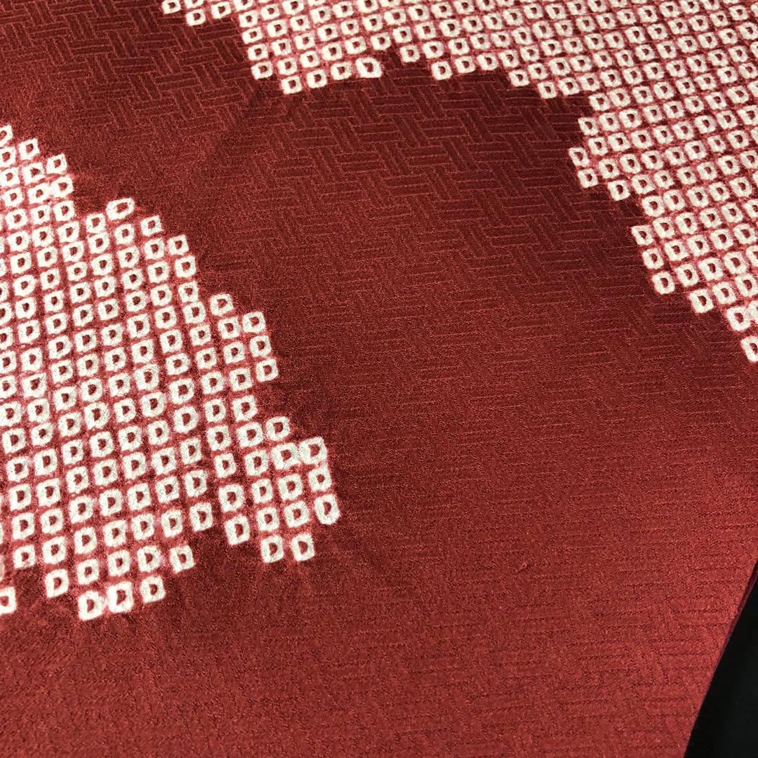 SO-762 名古屋帯 名古屋仕立て 太鼓柄 正絹 雲取り 鹿の子 カジュアル