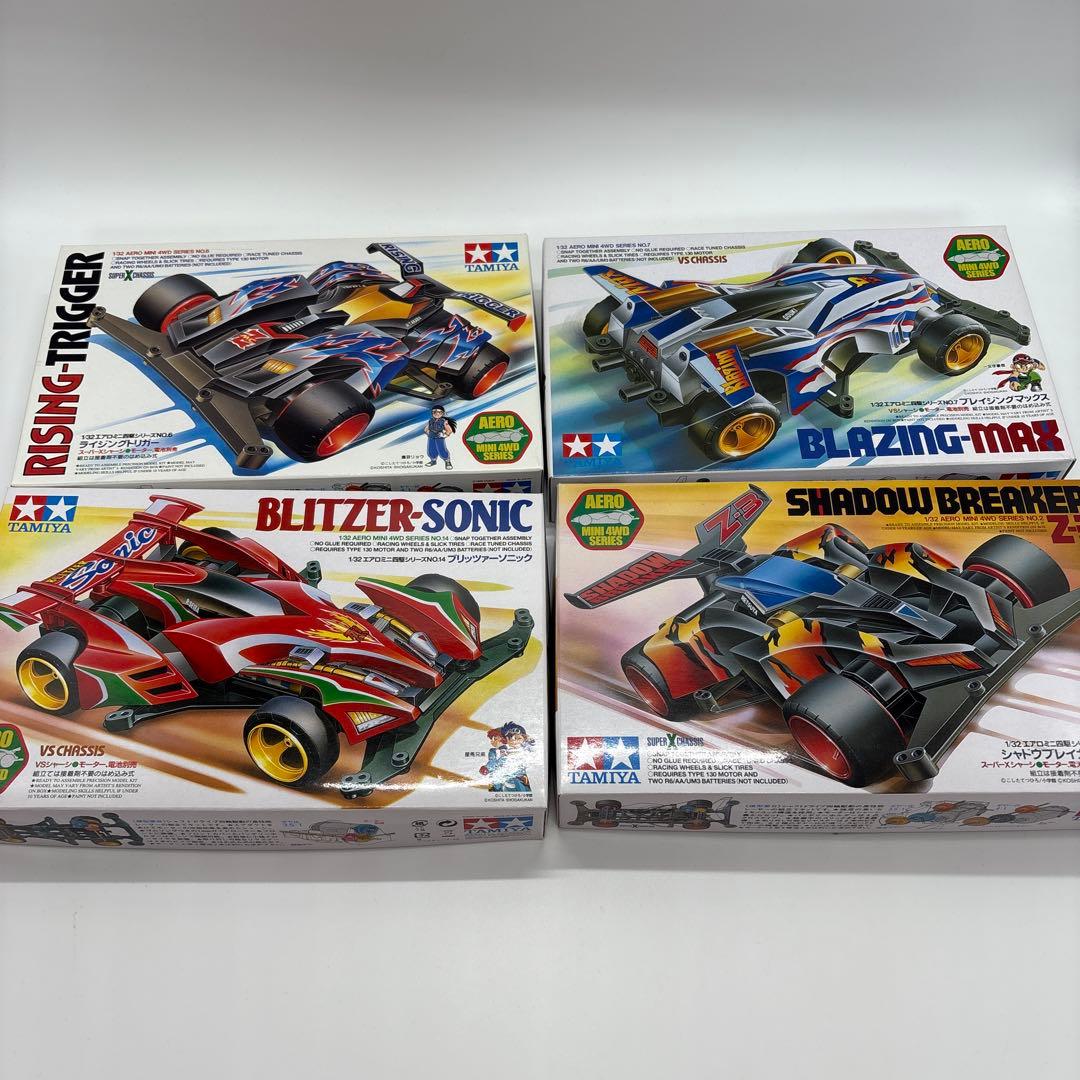 ミニ四駆17箱まとめ売り　未組立品