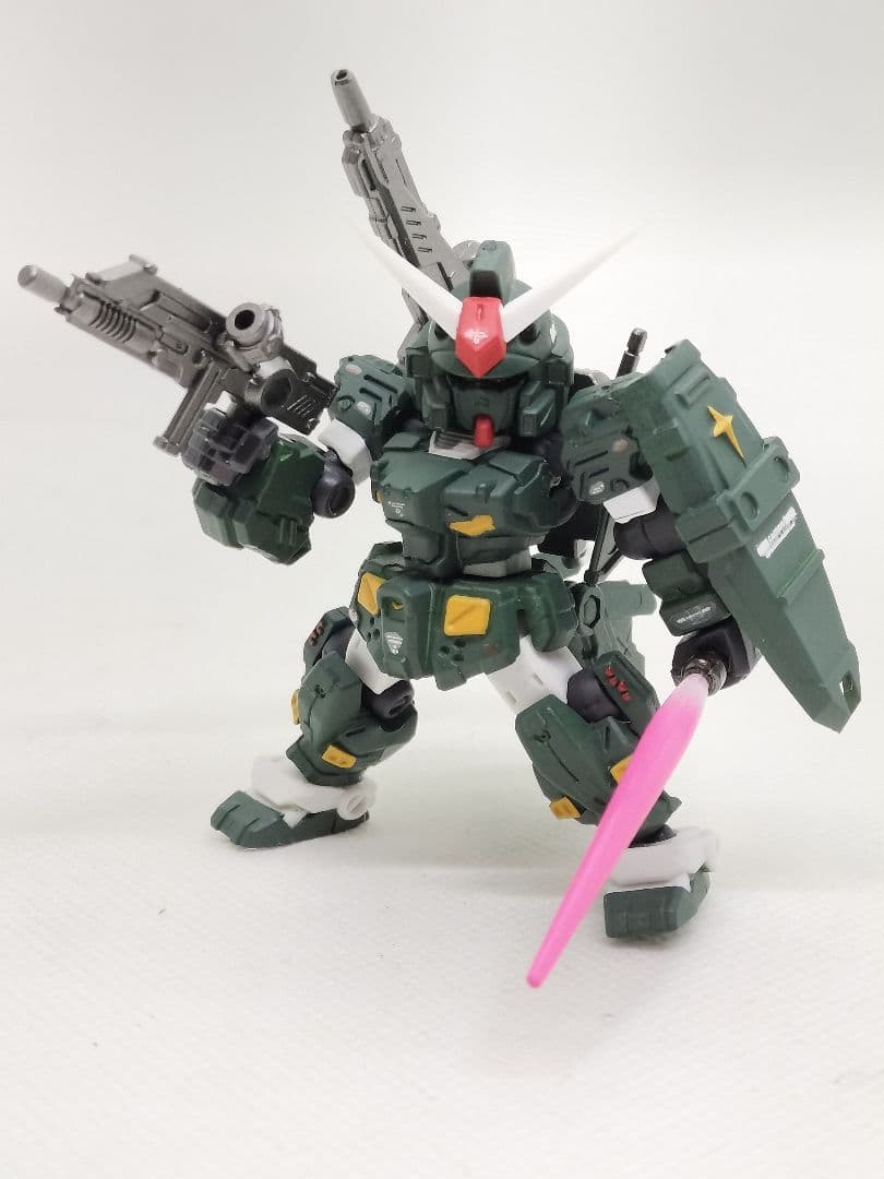 塗装完成品　モビルスーツアンサンブル FA ガンダム 7号機 ガンプラ