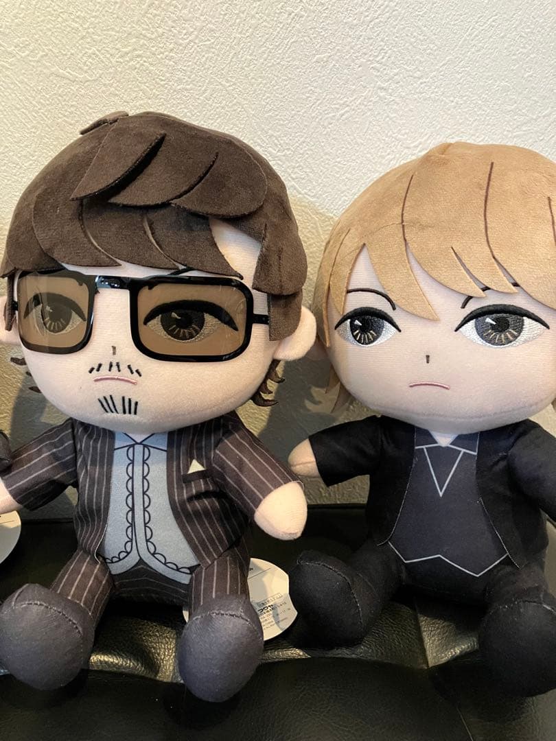 ROUND1限定　ラルク　おすわりぬいぐるみ＆マスコット＆ステッカー　フルコンプ