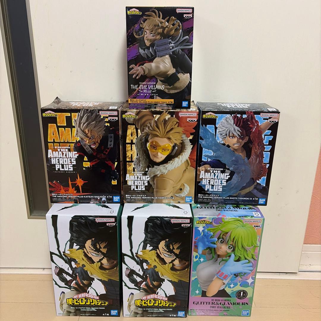 【7点セット】僕のヒーローアカデミア　ヒロアカ　緑谷出久　爆豪勝己　葉隠透など