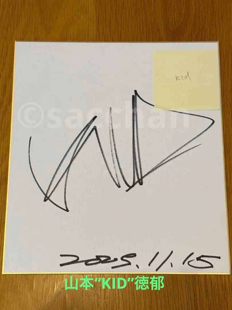 K-1 2005 セミー・シュルト他 サイン入りグローブ&色紙　6点セット