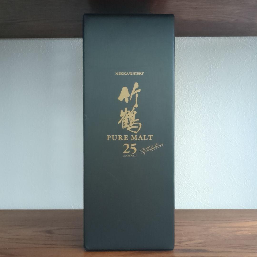 NIKKA WHISKY 竹鶴 PURE MALT 25年 700ml