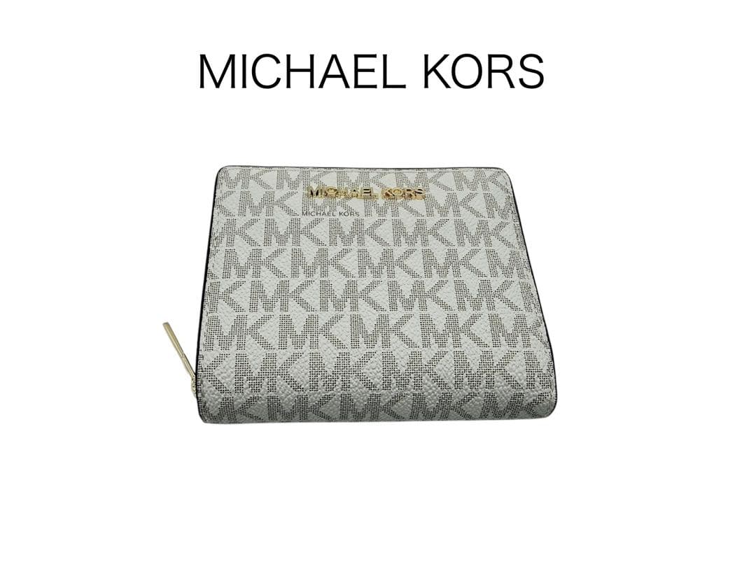 MICHAEL KORS マイケルコース レザー 二つ折り 財布 ウォレット