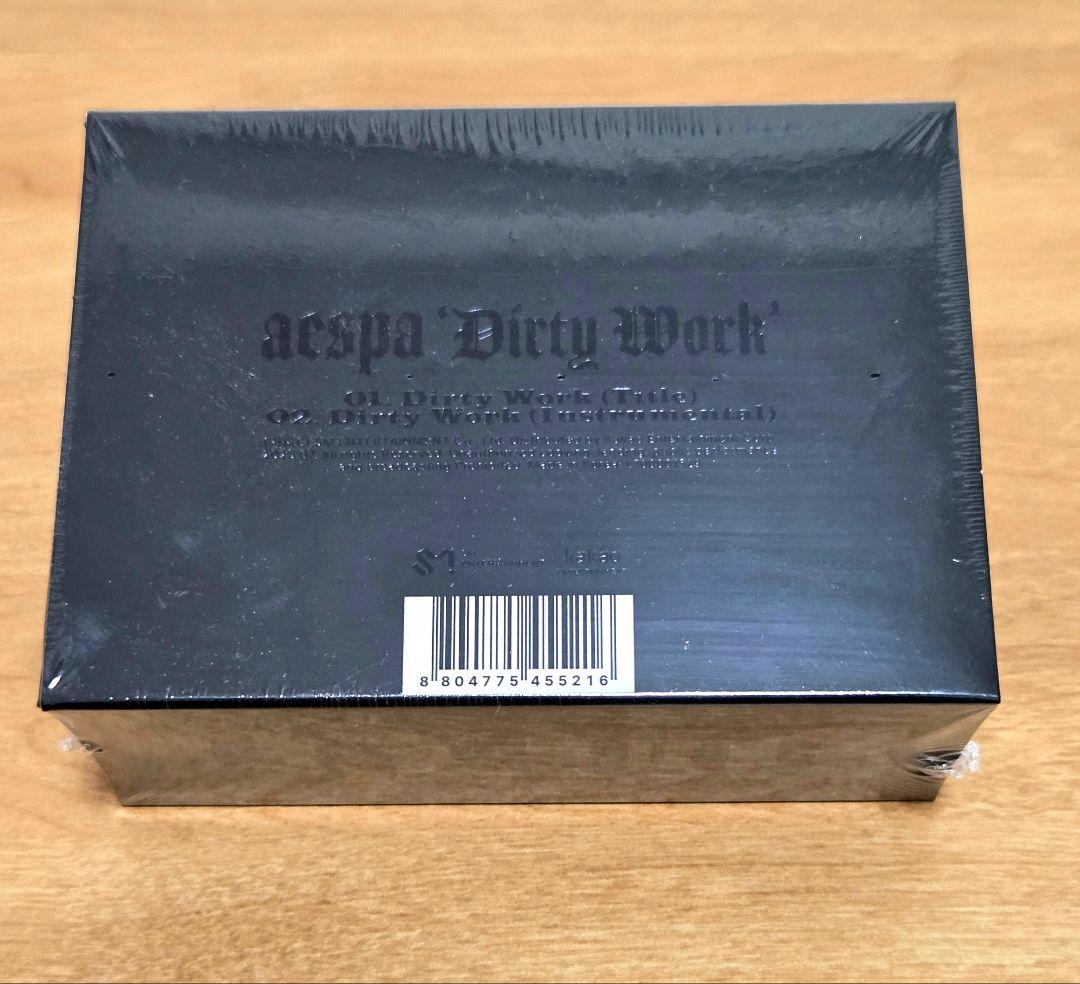 〔新品未開封〕aespa dirty work dirty crew ring