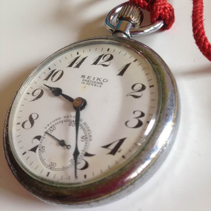 SEIKO 懐中時計 国鉄四国 No.180 レア　貴重